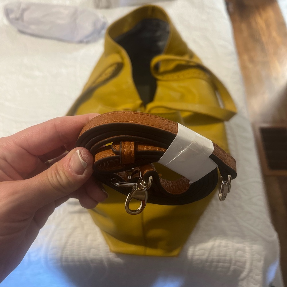 Yellow Handbag by Chico’s NEVER USED - Picture 2 of 4